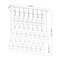 Z-Lite Cayden Linear Chandelier, 23-Light, 18in W x 54in L x 16.75in H, Matte Black/Clear + Etched Opal 1946P-23L-MB - alternate 3